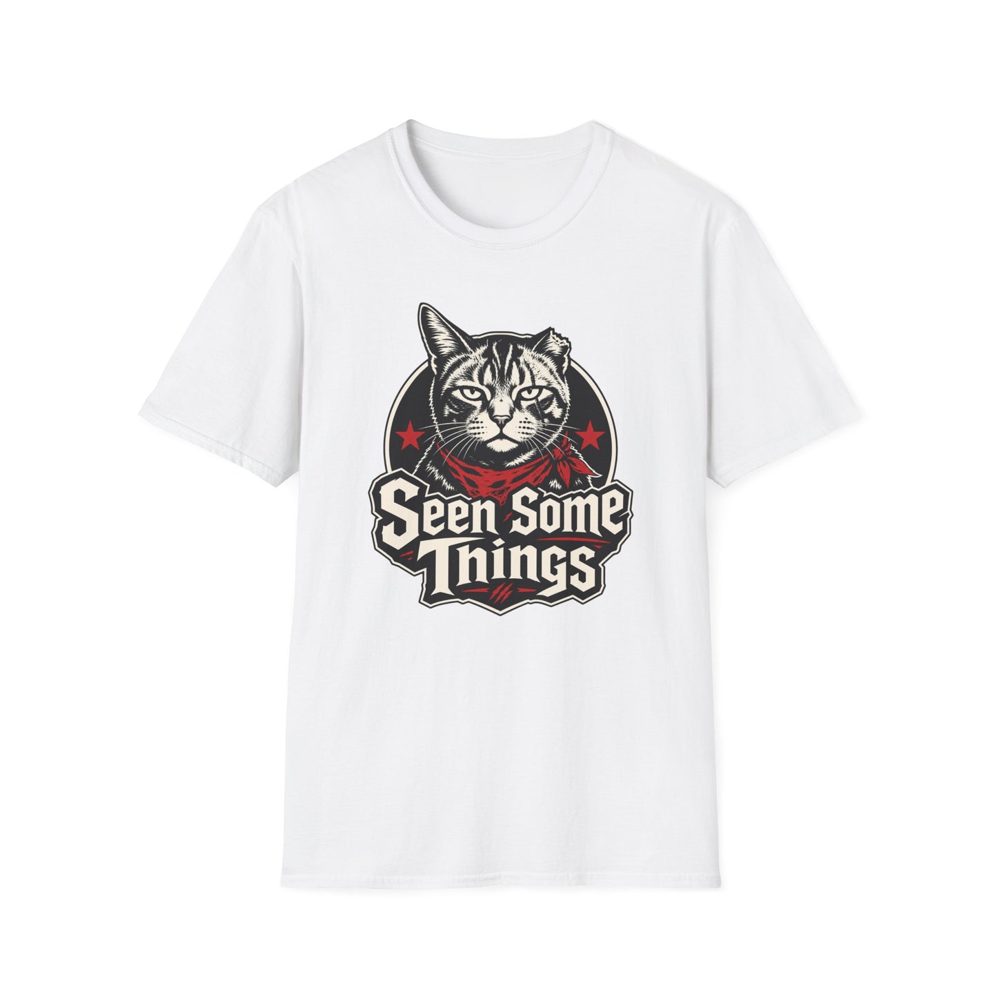 Seen Some Things Cat T-Shirt