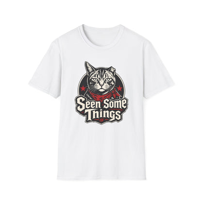 Seen Some Things Cat T-Shirt