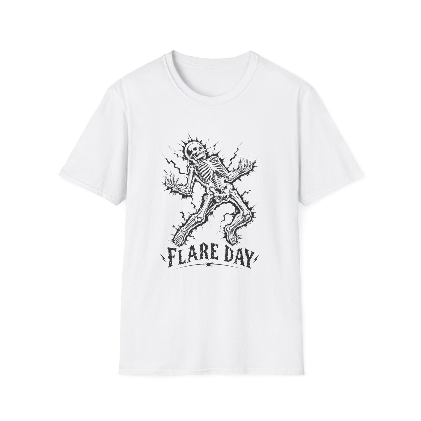 Flare Day Skeleton T-shirt